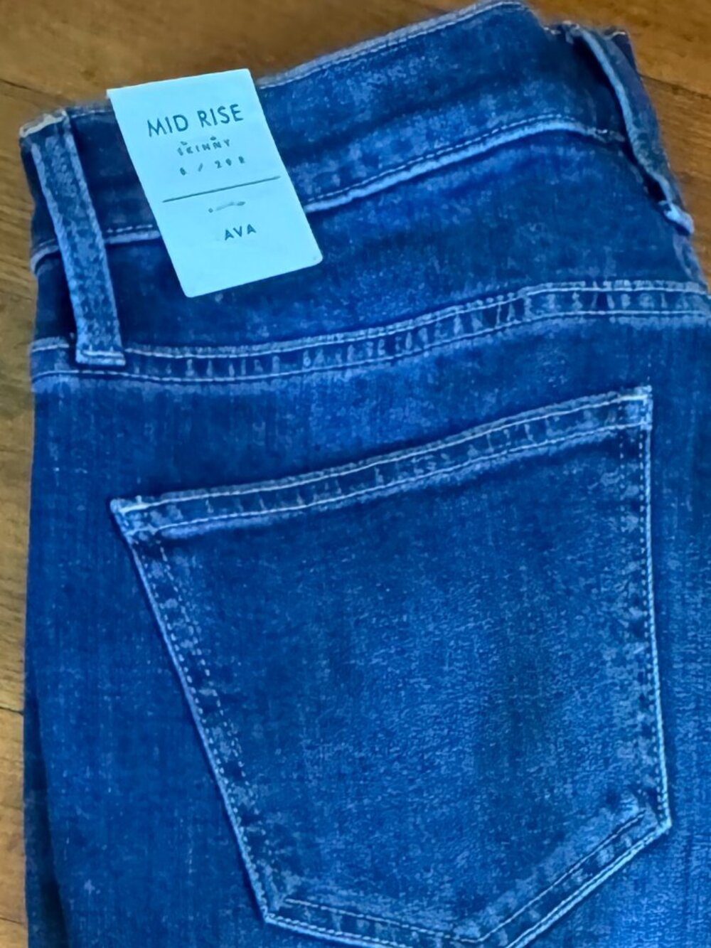 Lucky Brand Ava Mid Rise Skinny Jeans Size 8 NWT